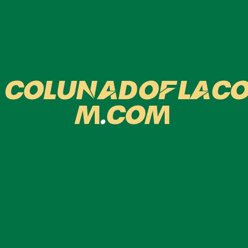 Logo da COLUNADOFLACOM